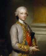 Anton Raphael Mengs Portrait of the Infante Gabriel of Spain Spain oil painting artist
